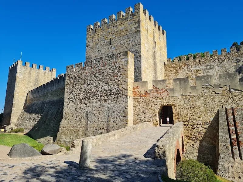 Castelo de São Jorge castle in Lisbon, LSB
