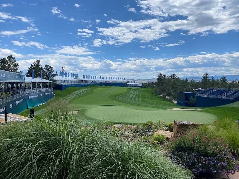 View of Castle Pines Golf Club in Castle Rock, CO