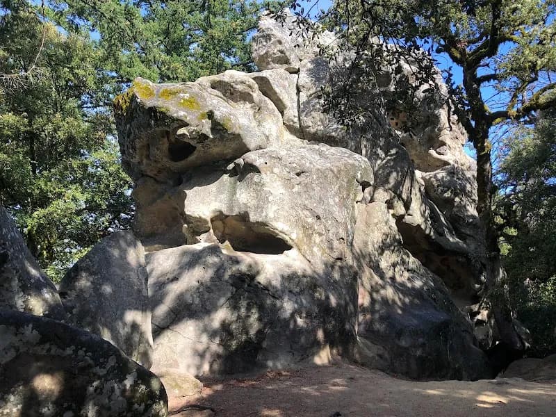 View of Castle Rock State Park in Riverside, CA