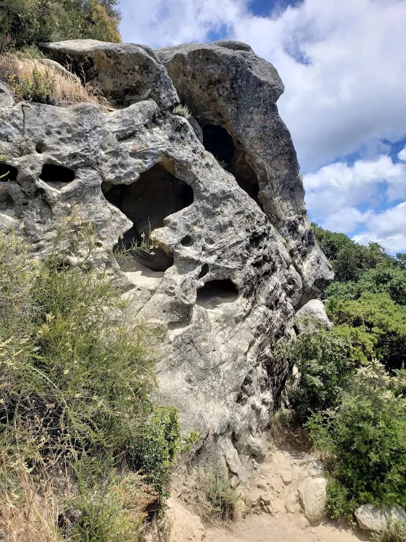 View of Castle Rock State Park in Riverside, CA