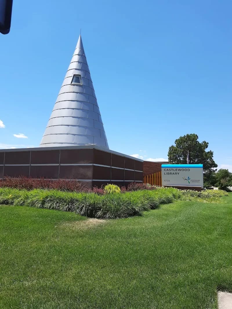 View of Castlewood Library (Arapahoe Libraries) in Centennial, CO