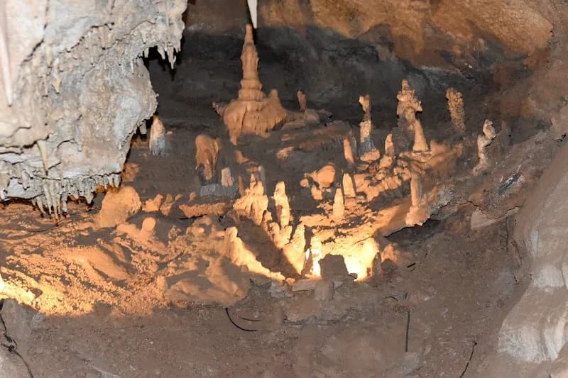View of Cave of the Winds Mountain Park in Colorado Springs, CO