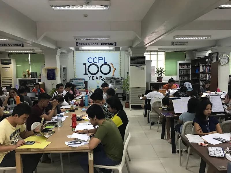 View of Cebu City Public Library in Mabolo, CV