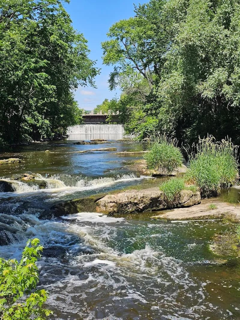 View of Cedar Creek Park in Cedarburg, WI