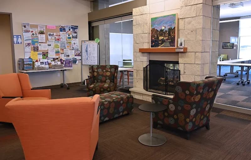 View of Cedarburg Public Library in Cedarburg, WI