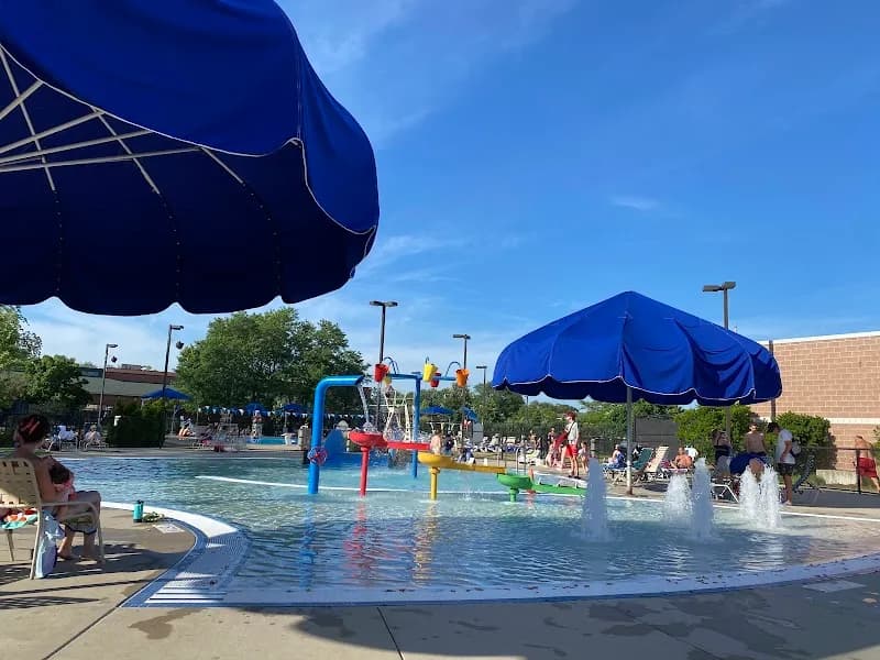 Centennial Aquatic Center swimming pool in Park Ridge, IL