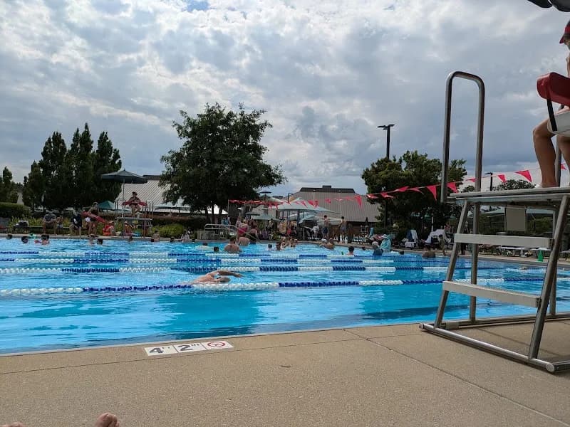Centennial Family Aquatic Center swimming pool in Wilmette, IL