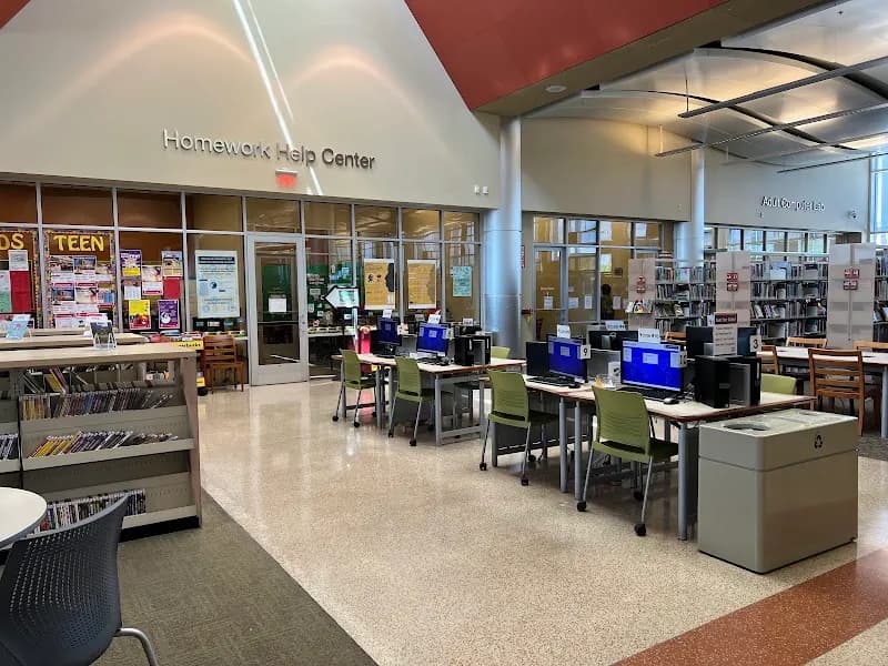 View of Centennial Hills Library in Centennial Hills, NV