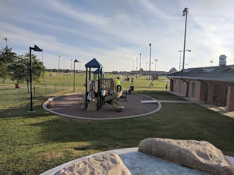 View of Centennial Park in Friendswood, TX