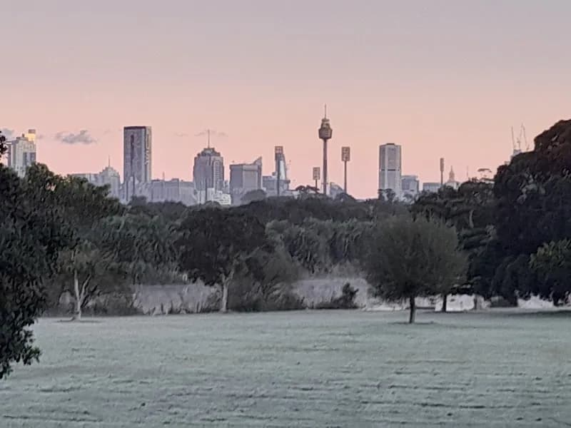 View of Centennial Park in Sydney, NSW