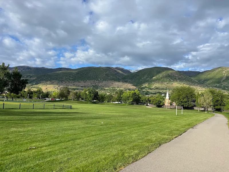 View of Centerville Community Park in Centerville, UT