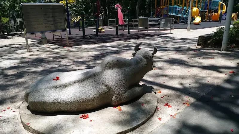 View of Central Kwai Chung Park in Kwai Tsing, HK