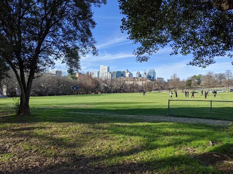 View of Central Park in Atlanta, MI