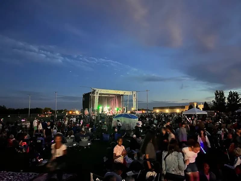 View of Central Park in Hopkins, MN