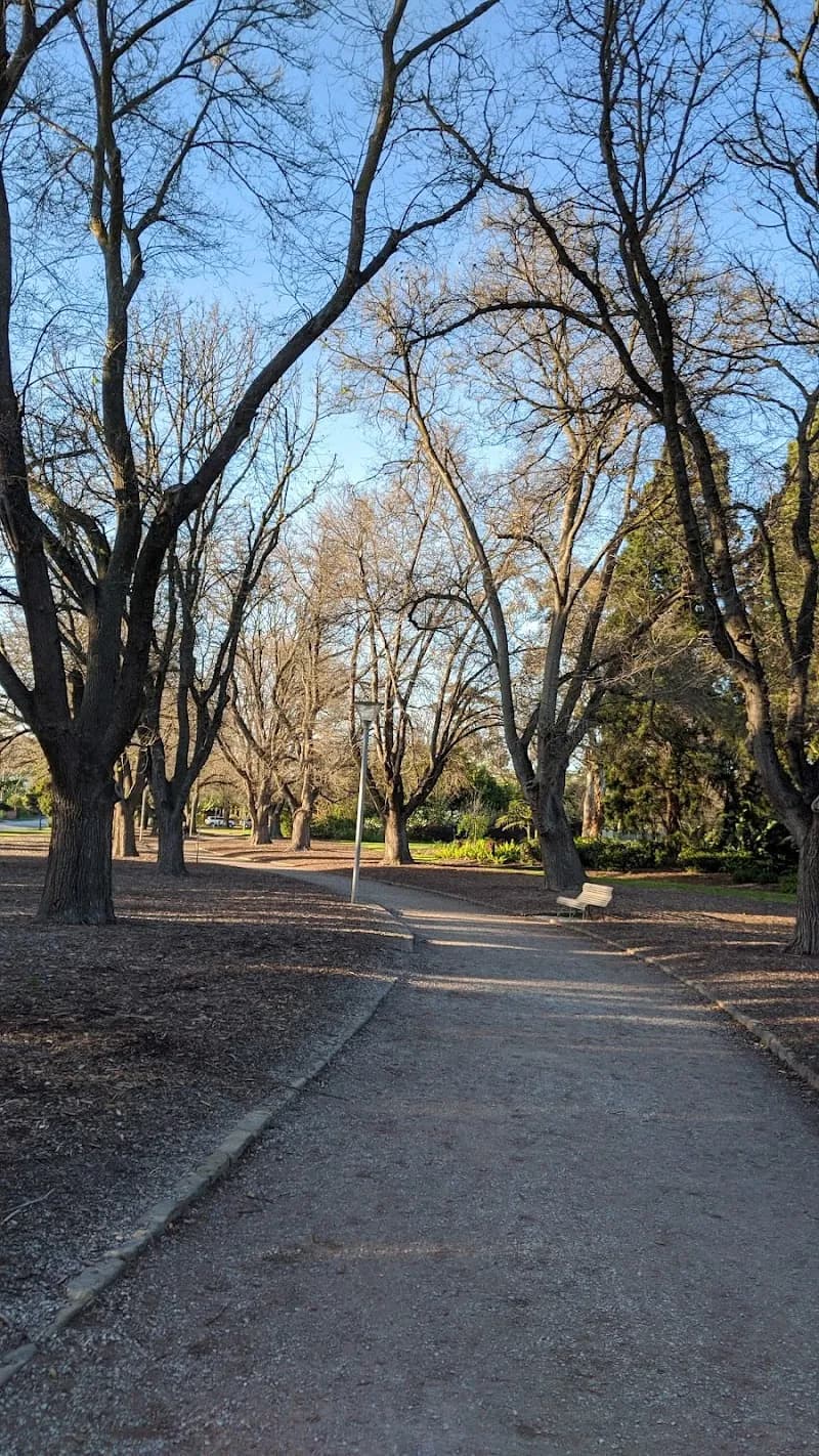 Central Park park in Malvern, VIC