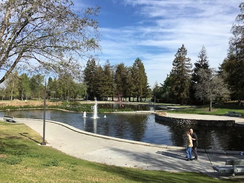 View of Central Park in Santa Clara, CA