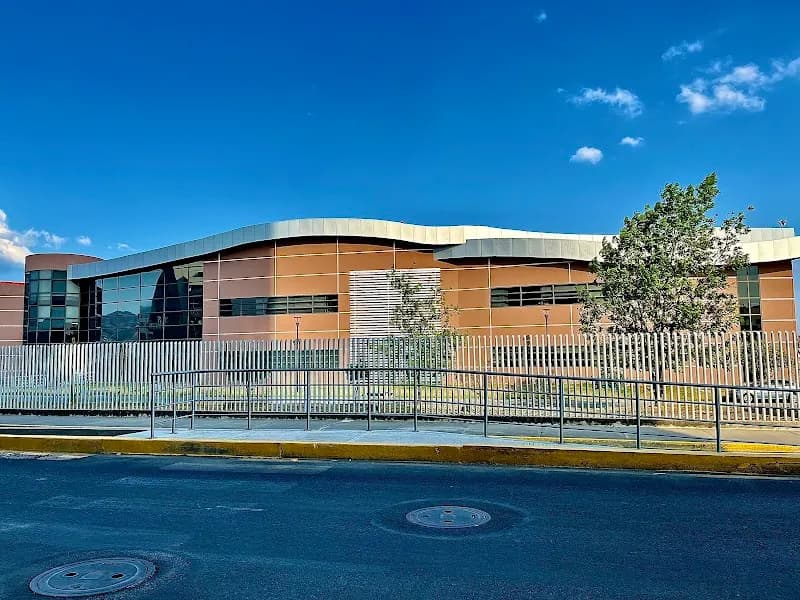 View of Central State Library Hidalgo Ricardo Garibay in Pachuca, HGO