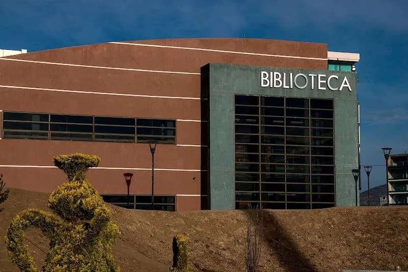 View of Central State Library Hidalgo Ricardo Garibay in Pachuca, HGO