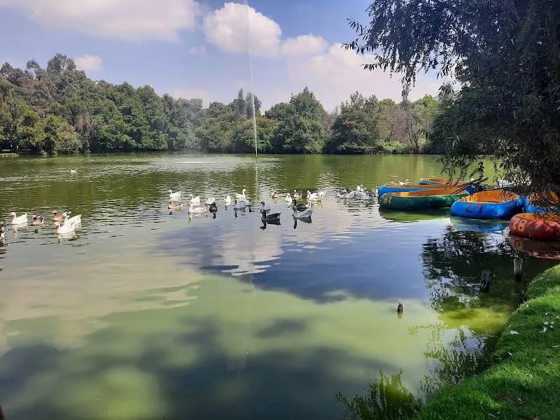 View of Centro Recreativo Cuemanco in Xochimilco, CDMX