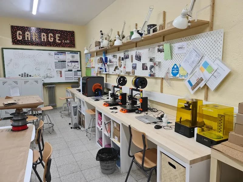 View of CEPA Casa de la Cultura in Getafe, Madrid