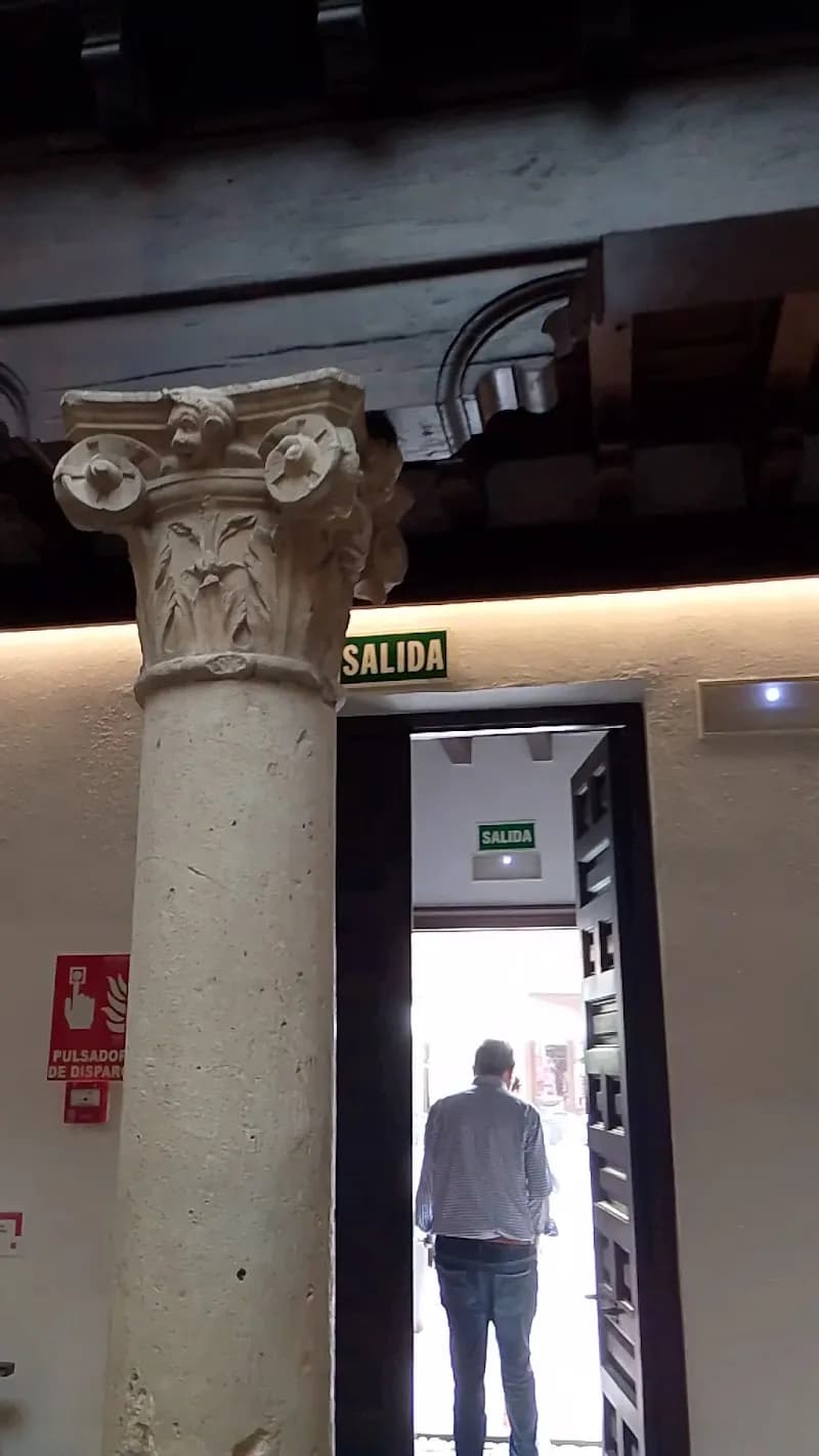 View of Cervantes Birthplace Museum in Alcalá de Henares, Madrid