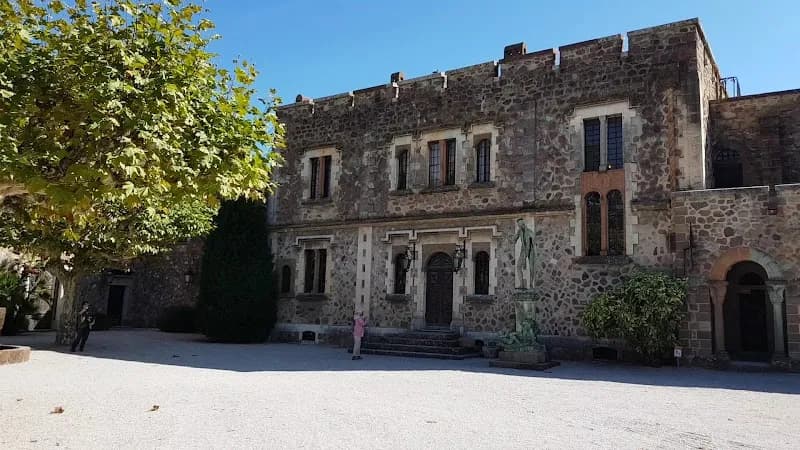 View of Château de la Napoule in Mandelieu-la-Napoule, PACA