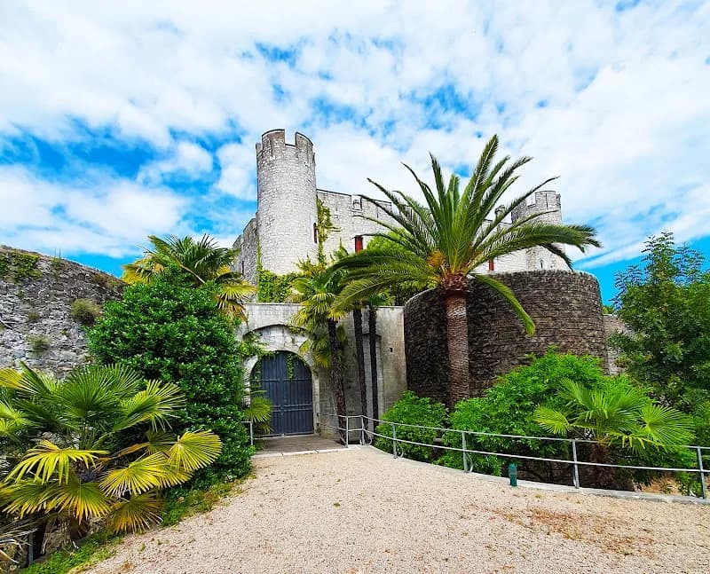Château de Villeneuve castle in Villeneuve-Loubet, PACA