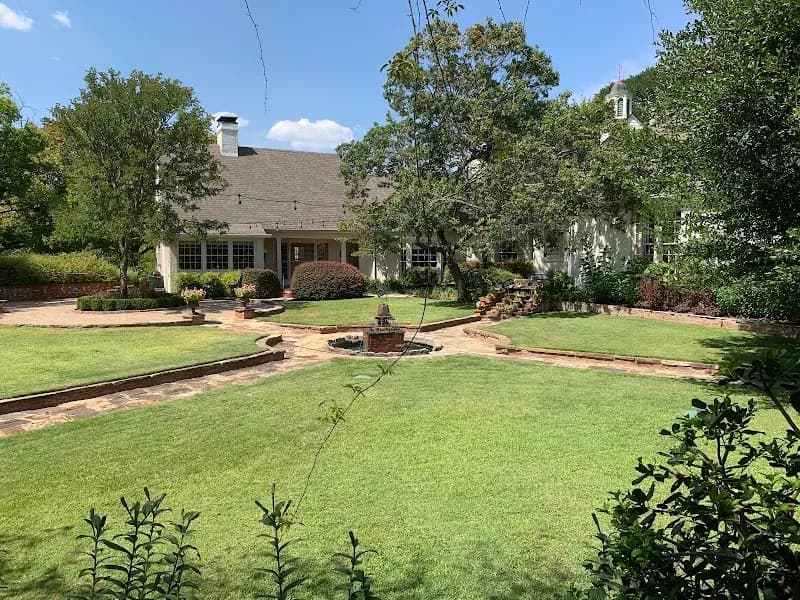 View of Chandor Gardens in Weatherford, TX