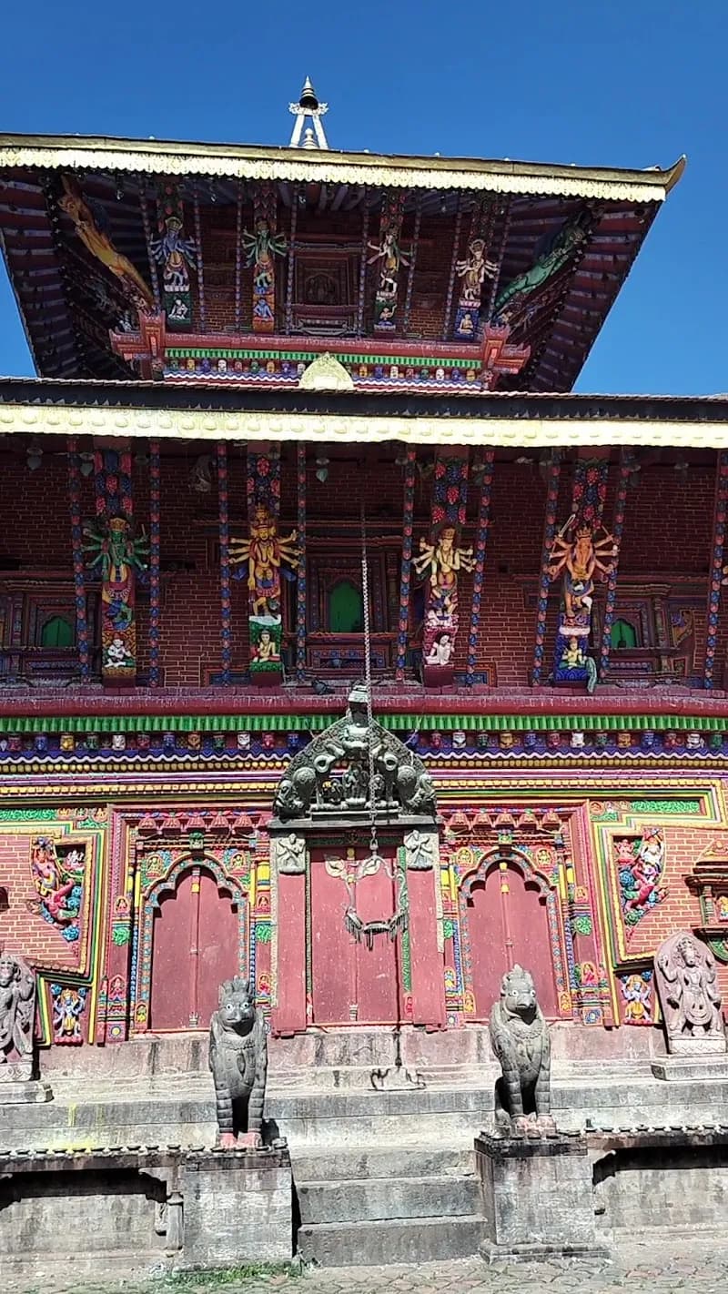 View of Changu Narayan Temple in Bhaktapur, Bagmati