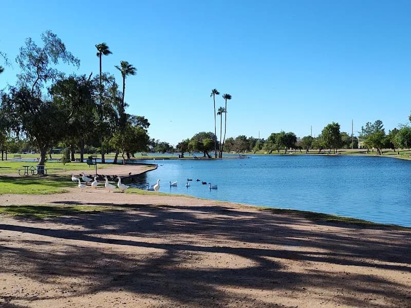 View of Chaparral Park in Scottsdale, AZ