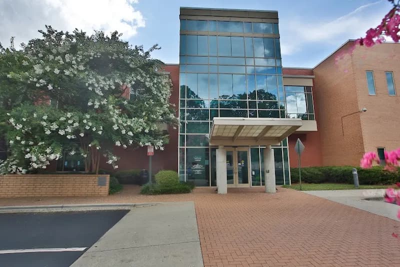 View of Charlotte Mecklenburg Library South County Regional in Ballantyne, NC