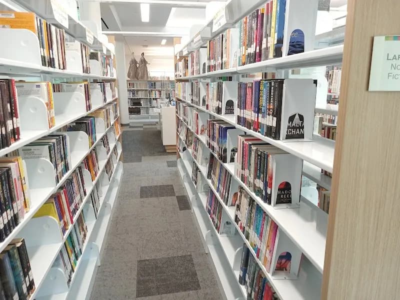 View of Charlotte Mecklenburg Library South County Regional in Ballantyne, NC