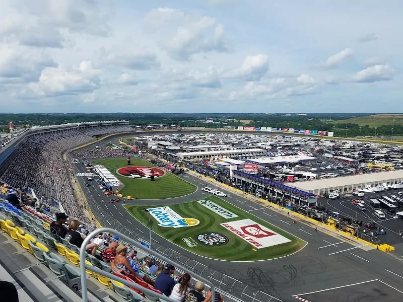 View of Charlotte Motor Speedway in Charlotte, NC