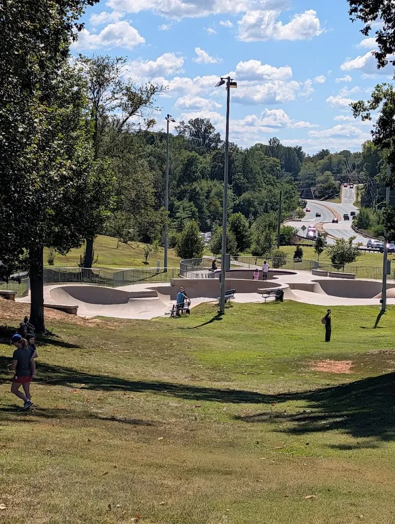 View of Charlottesville Skate Park in Charlottesville, VA