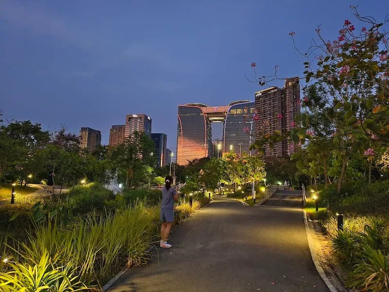 View of Chatuchak Park in Chatuchak, BKK