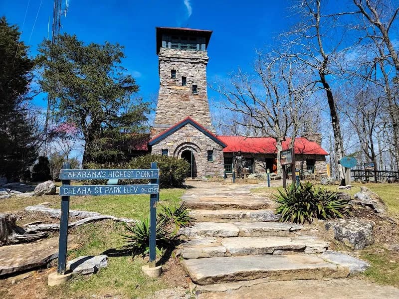 View of Cheaha State Park in Valley Head, AL