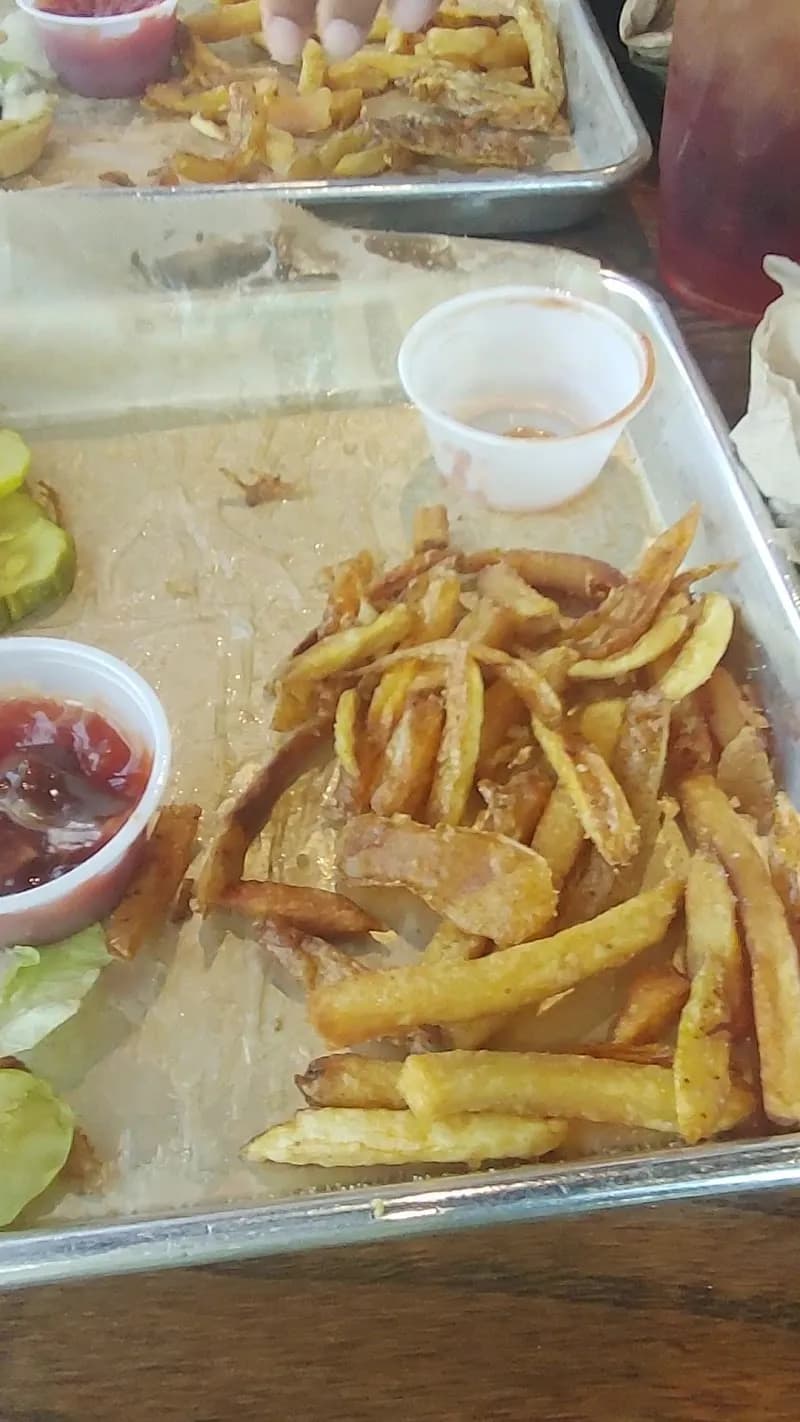 View of Cheeseburger  Bobby's in Buckhead, GA