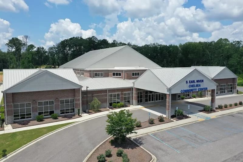 View of Chelsea Community Center in Chelsea, AL