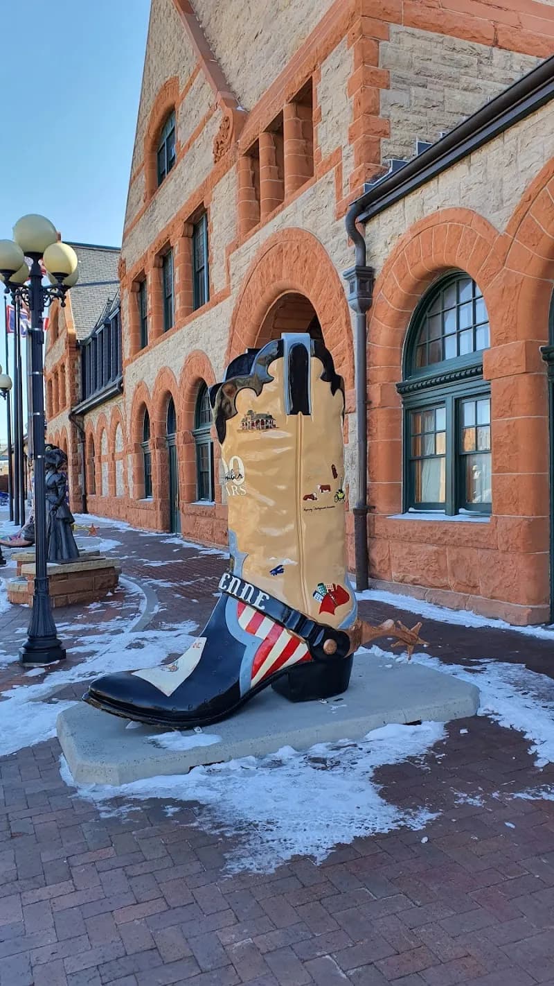 View of Cheyenne Street Railway Trolley in Cheyenne, WY