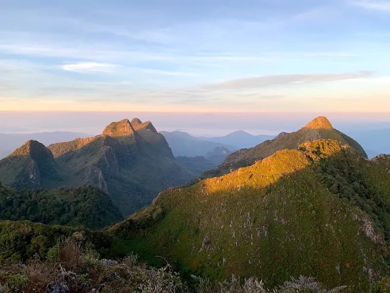 View of Chiang Dao Wildlife Sanctuary in Chiang Dao, CM