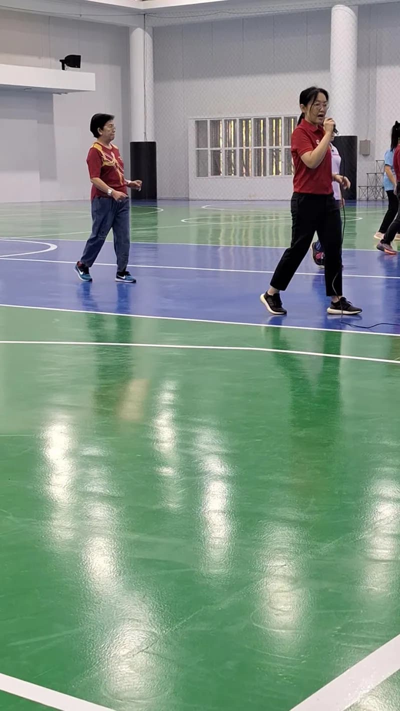 View of Chiang Mai University Sports Center in Nimmanhaemin, CM