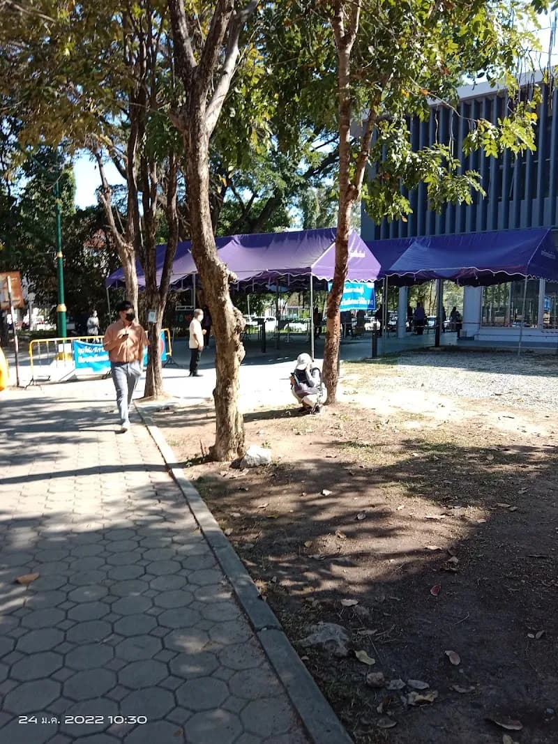 View of Chiang Mai University Sports Center in Nimmanhaemin, CM