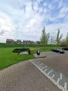 View of Children Playground in Volendam, NH