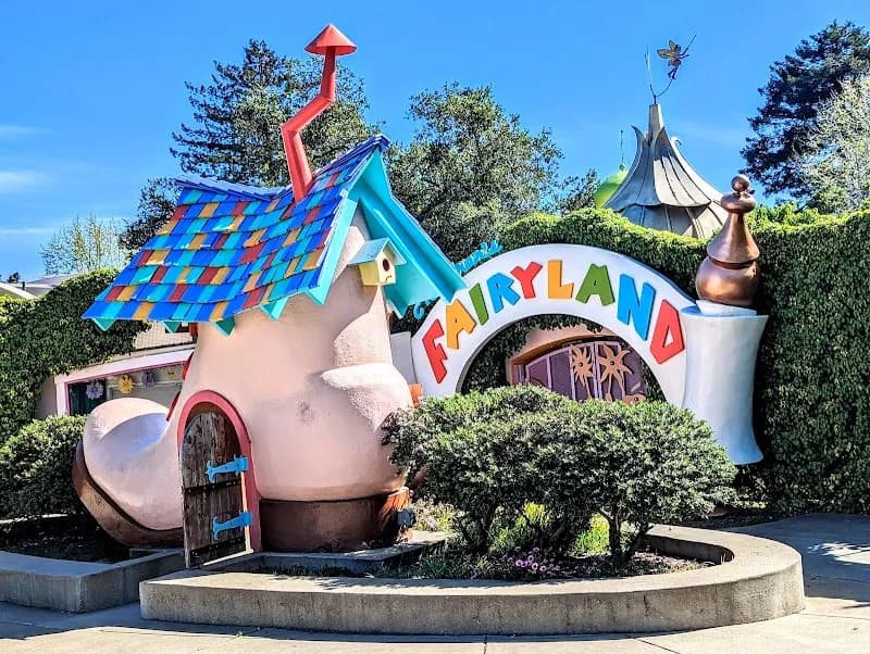 View of Children's Fairyland in San Francisco, CA