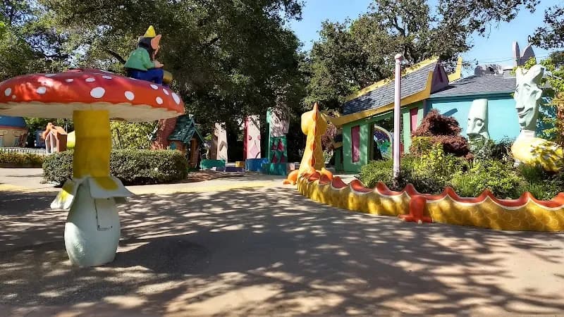 View of Children's Fairyland in San Francisco, CA