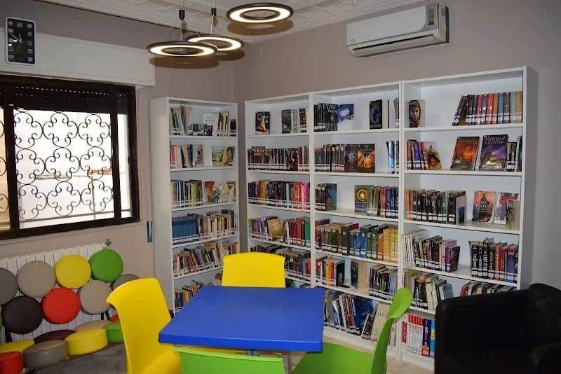 View of Children's Library at Al-Husseini Library in Amman, AM