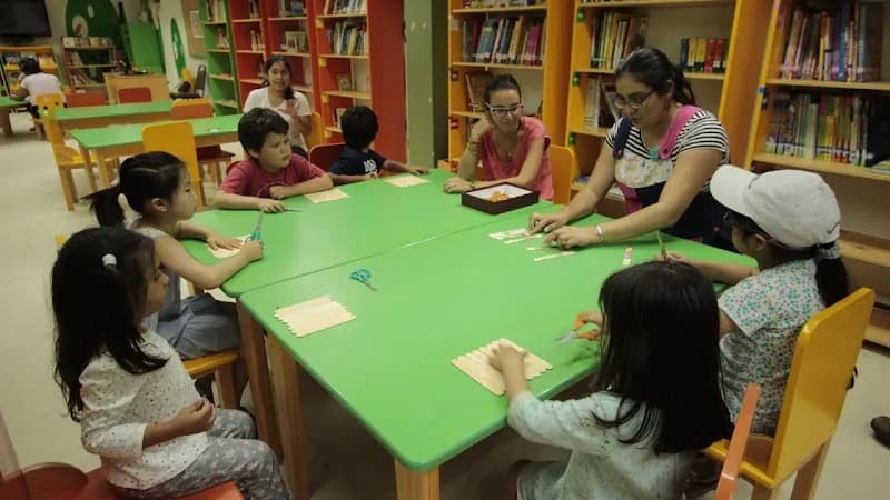 View of Children's Library of the Municipality of San Isidro in San Isidro, Lima