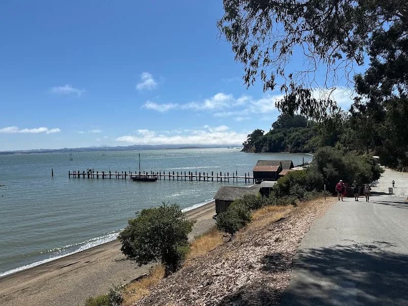 View of China Camp State Park in San Rafael, CA