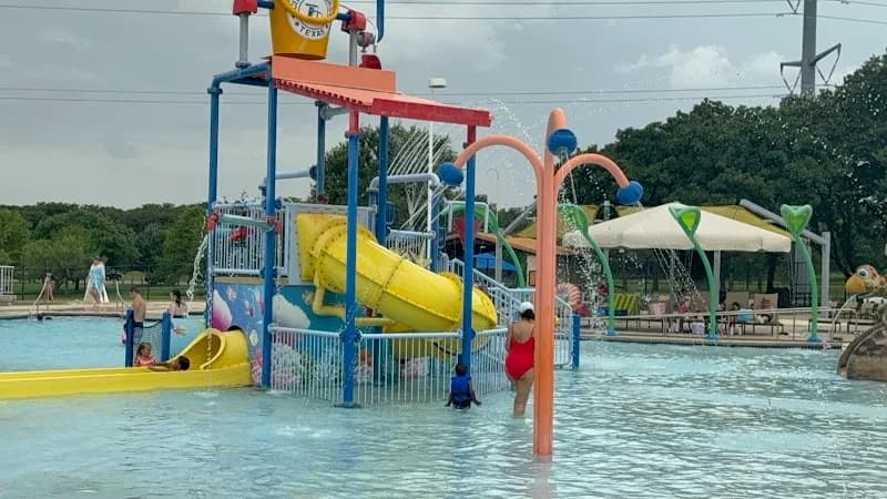 View of Chisholm Aquatics Center in Hurst, TX