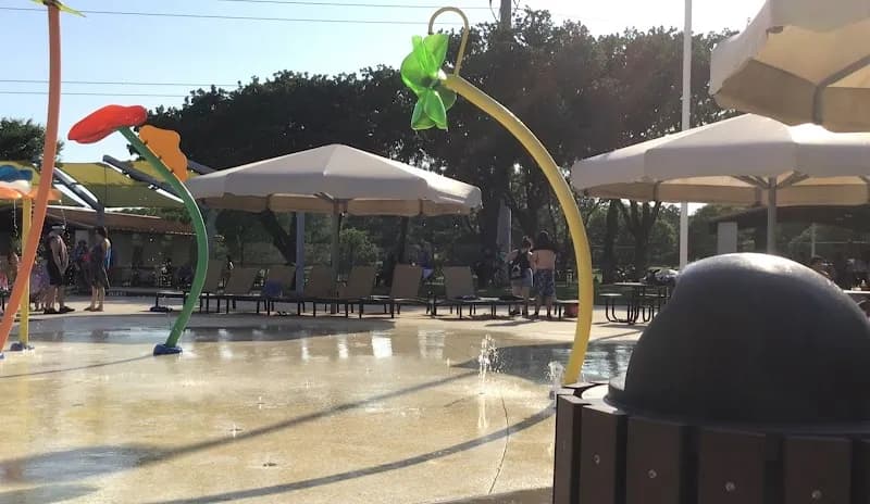 View of Chisholm Aquatics Center in Hurst, TX